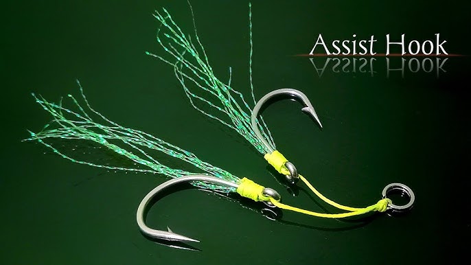 ASSIST HOOKS FOR MICRO JIGGING MJA-10 - HEARTY RISE