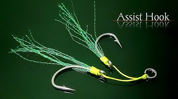 DIT IS !!  Hoe de Metal Jig Assist Hook gemakkelijk, goedkoop en eenvoudig te monteren