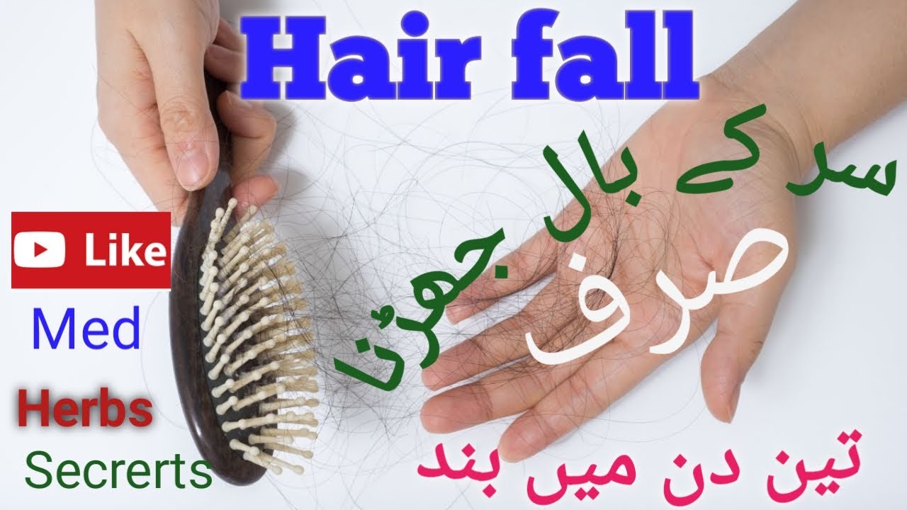 Hairfall treatment at home with herbls YouTube