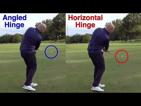 Angled Hinge vs Horizontal Hinge - The Golfing Machine - YouTube