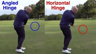 Angled Hinge vs Horizontal Hinge - The Golfing Machine