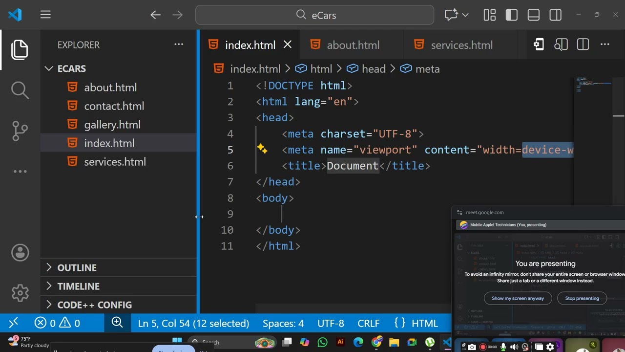 Day Two of HTML Bootcamp