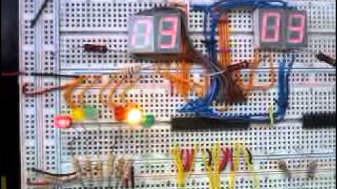 Semáforo PIC16F877 Parte 2/2