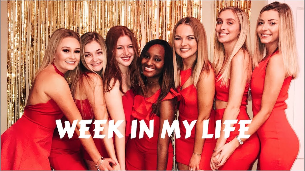 Sorority Date Party Valentines Day College Week In My Life The