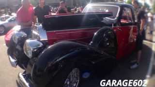 1939 Bugatti Type 57C Galibier Four-Door Saloon, at Cars and Coffee Scottsdale