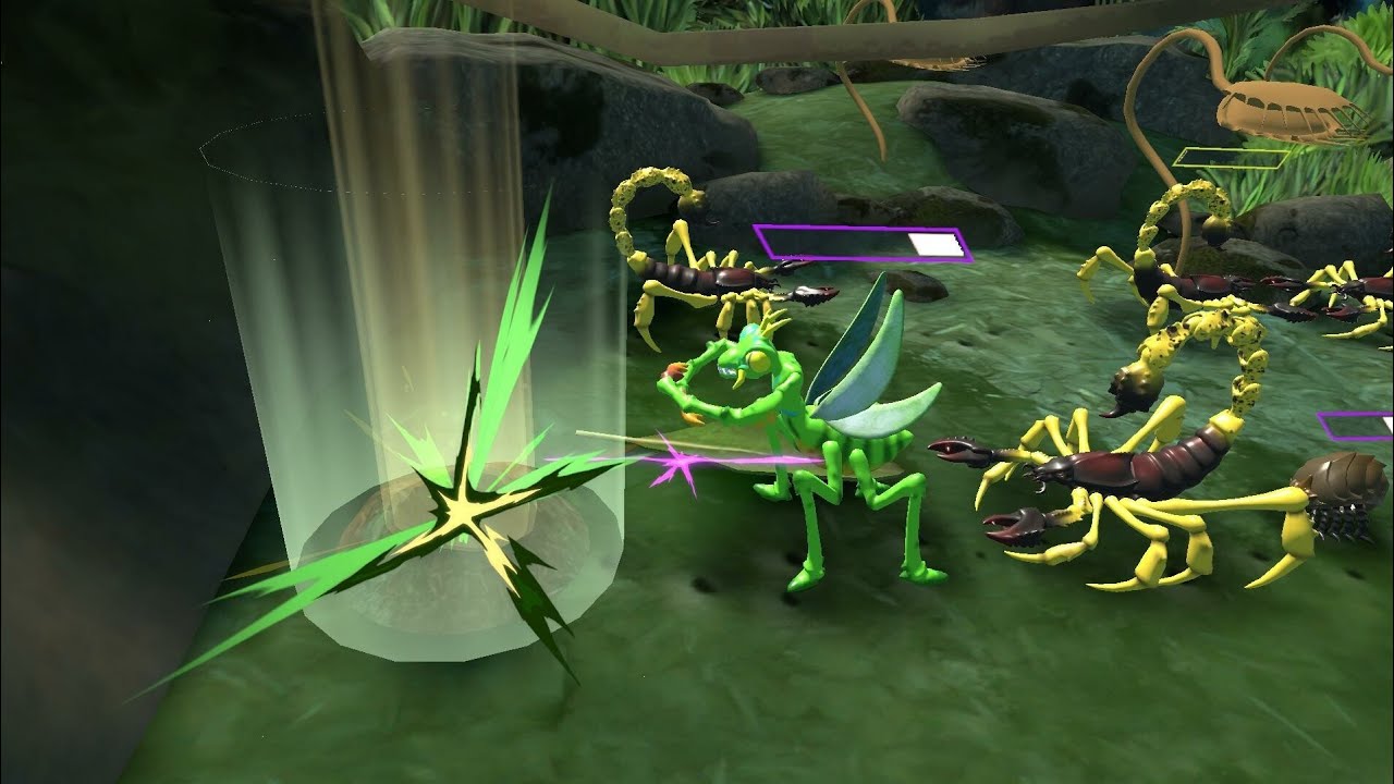 Insectum Epic Battles Of Bugs Nintendo switch gameplay