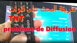 طريقة البحث على قنوات Tnt وحل مشكل Samsung Problème De Diffusion