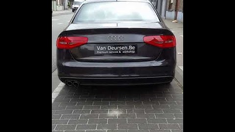 Audi A4 semi dynamic blinkers