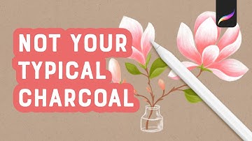 A New Brush for Charcoal Drawing in Procreate