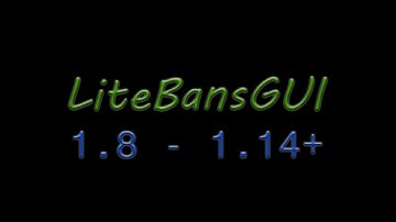 LiteBansGUI - guicommands.yml update - Tutorial/Overview