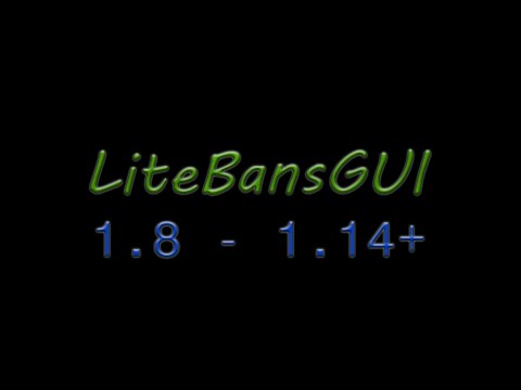 LiteBansGUI - guicommands.yml update - Tutorial/Overview