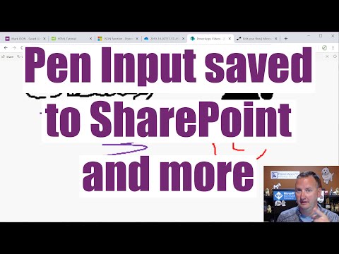 PowerApps Pen Input