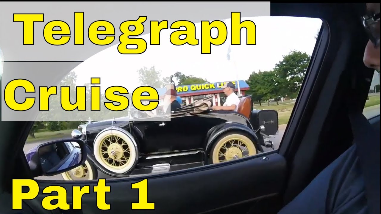 Telegraph Road Classic Car Cruise Michigan 2018 Part 1 Youtube