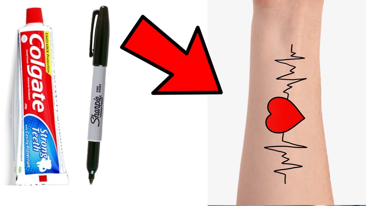 Como hacer tatuajes temporales