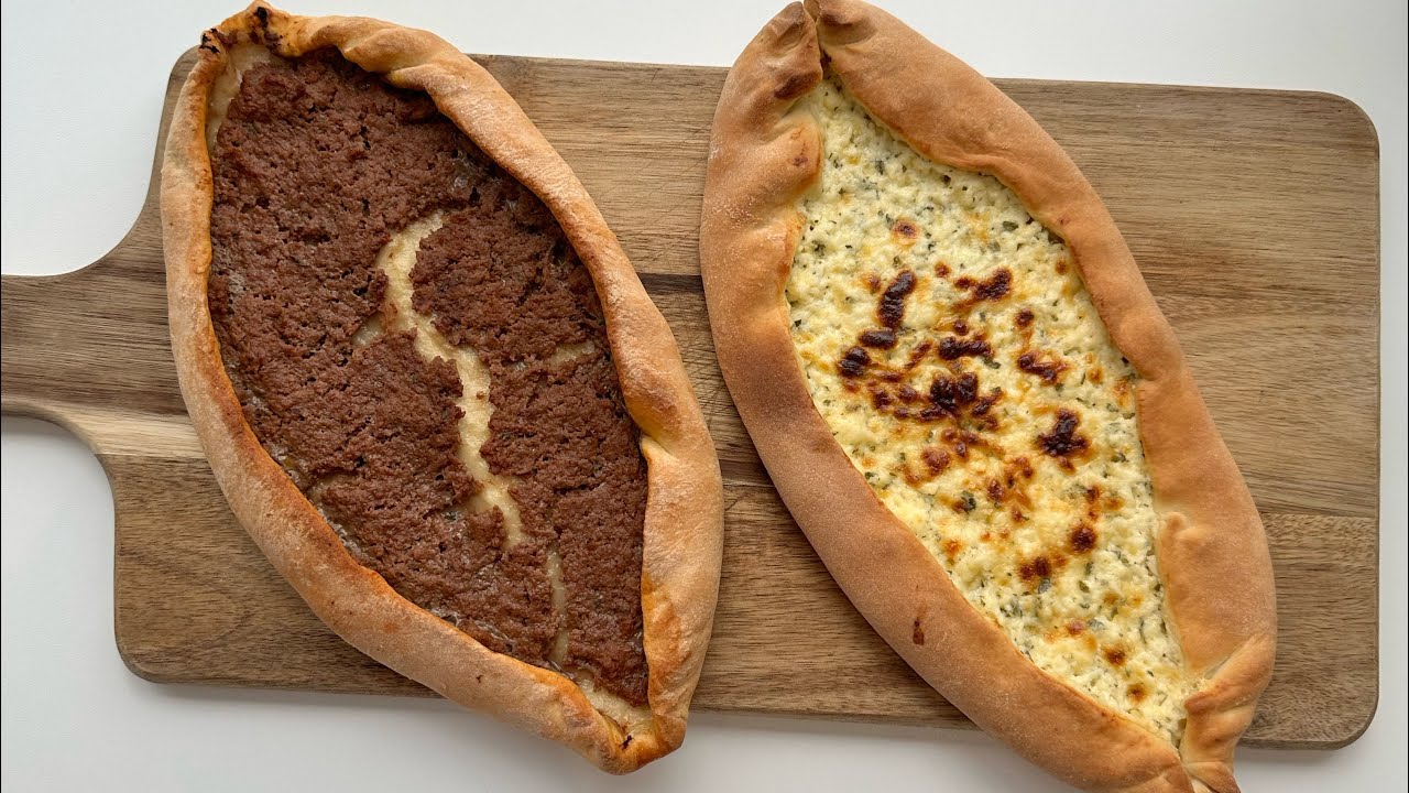 Türkische Pide mit Käse und Hackfleisch - Schritt für Schritt - Malsie ...