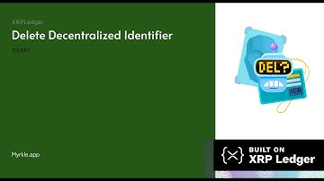 Demo: Delete DID On The XRP Ledger | Learn The XRP Ledger