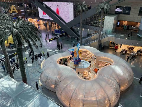 Louis Vuitton Debut at Qatar Hamad Airport