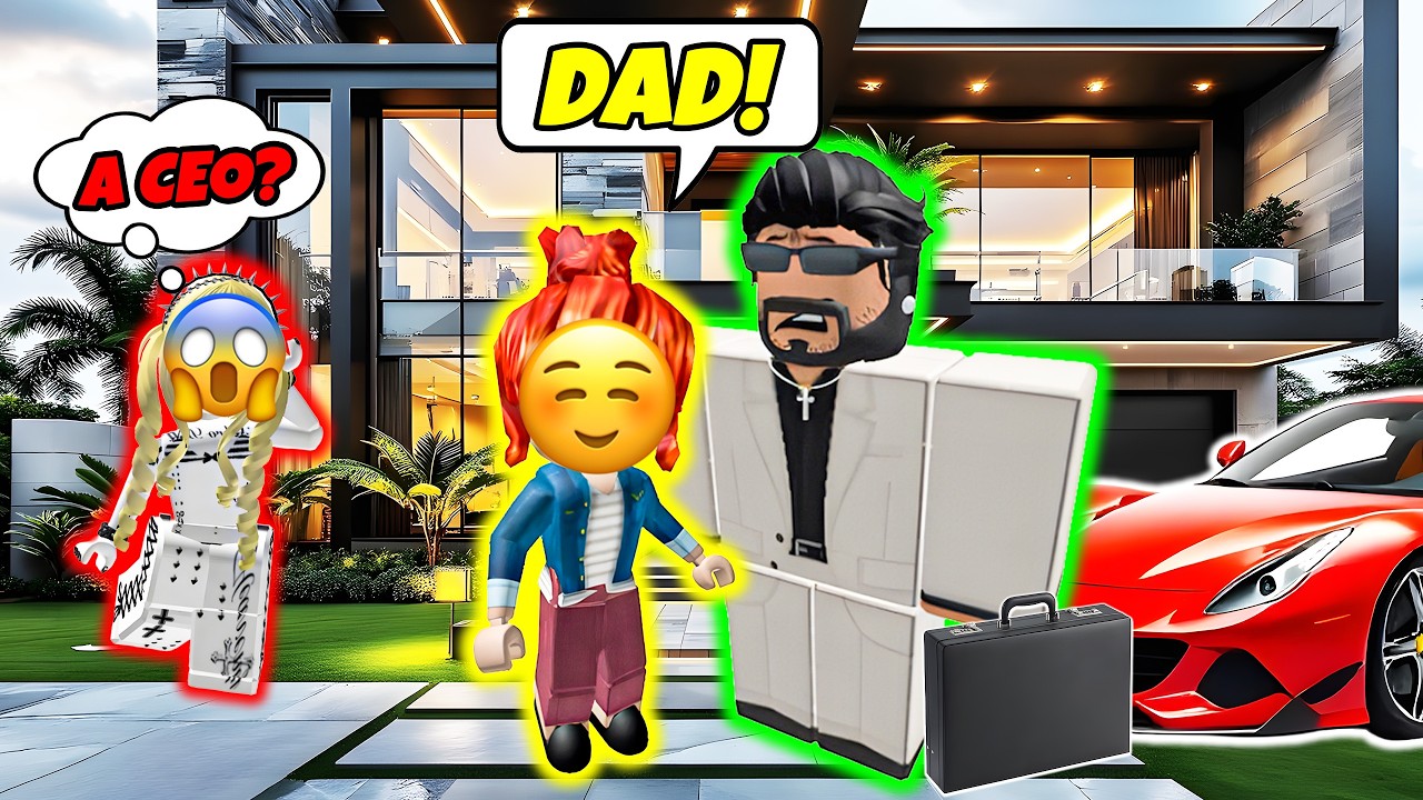 I Was A Bacon But My Dad Is A Billionaire | ROBLOX TEXT TO SPEECH