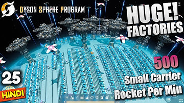 Can We Turn a Planet Into a MEGA FACTORY? | Dyson Sphere Program HINDI | Ep.25 | RaoGamer