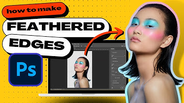 How to FEATHER EDGES  of an Object in Photoshop (3 Minute Tutorial)