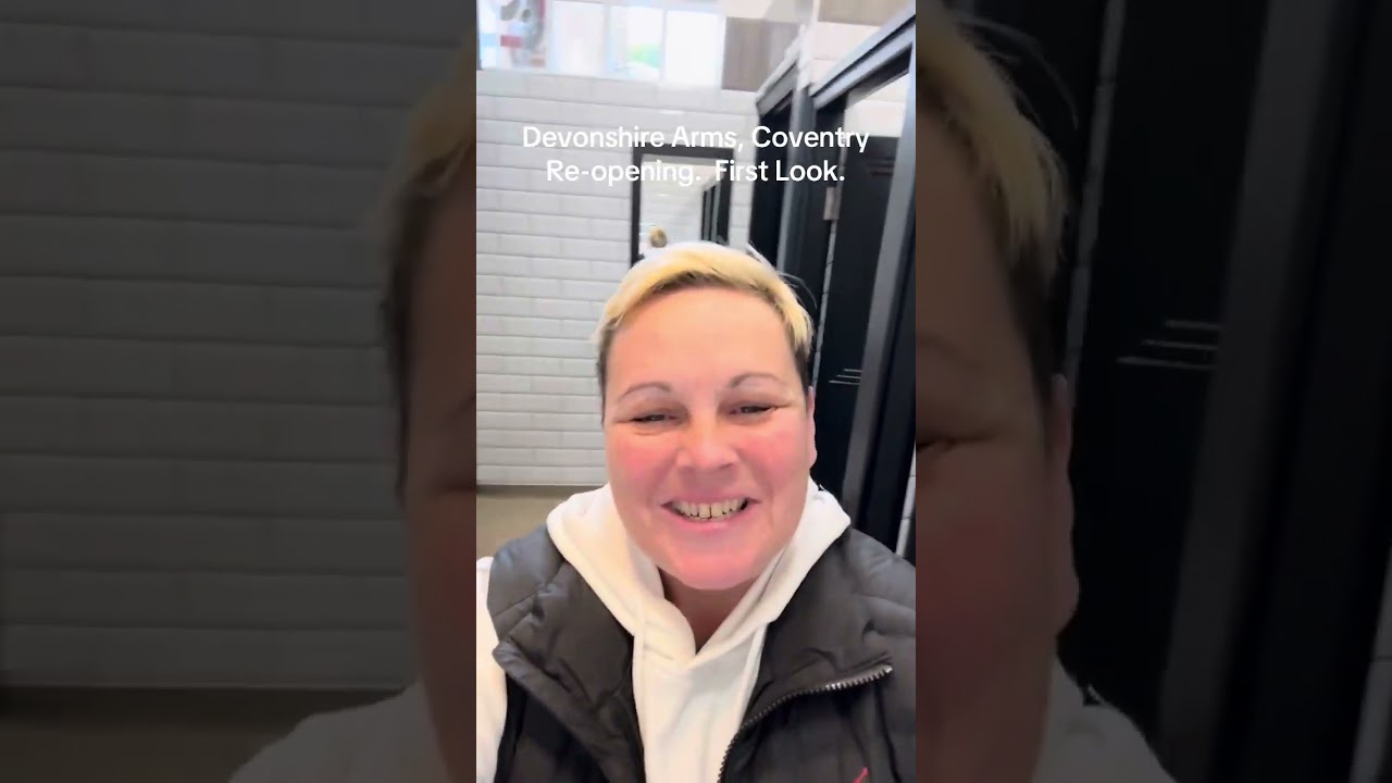 Devonshire Arms, Coventry, Re-opening after refurbishment and it looks amazing.