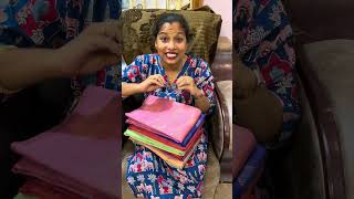 ₹499 ONLY! 😱 Ennathu... Ivlo Soft & Feather Light Weight Saree Verum ₹499 Thaana?! | Slub Semi Silk screenshot 3