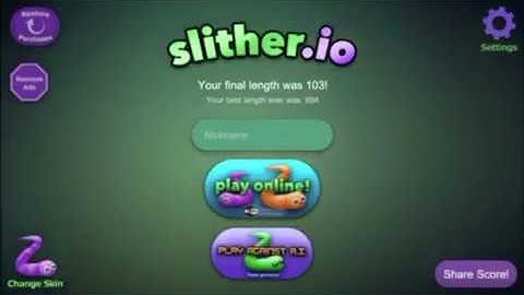 Slither.io Gameplay The Worst Player Ever