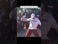 Baker Mayfield hit that 🤣🕺(via Jessica.coody/X)