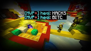 Defeating a tryhard party in Lucky Block Bedwars