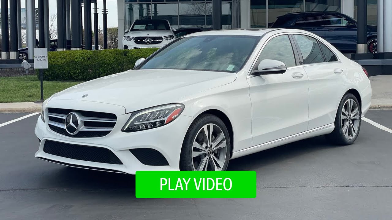 (SOLD) 2020 Mercedes-Benz C 300 🚘 Only 1 Owner, Clean CARFAX 👍 Great Pre-Owned Sedan!