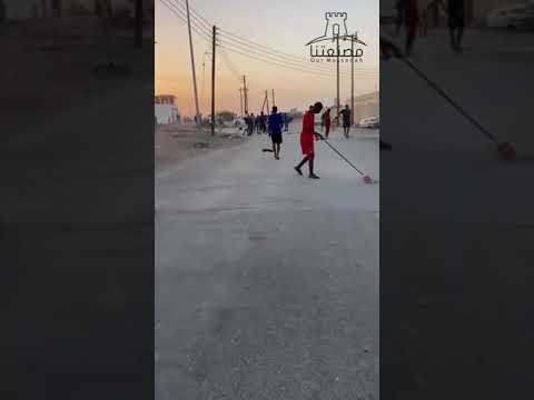 تكاتف اهل سلطنة عمان اعصار شاهين