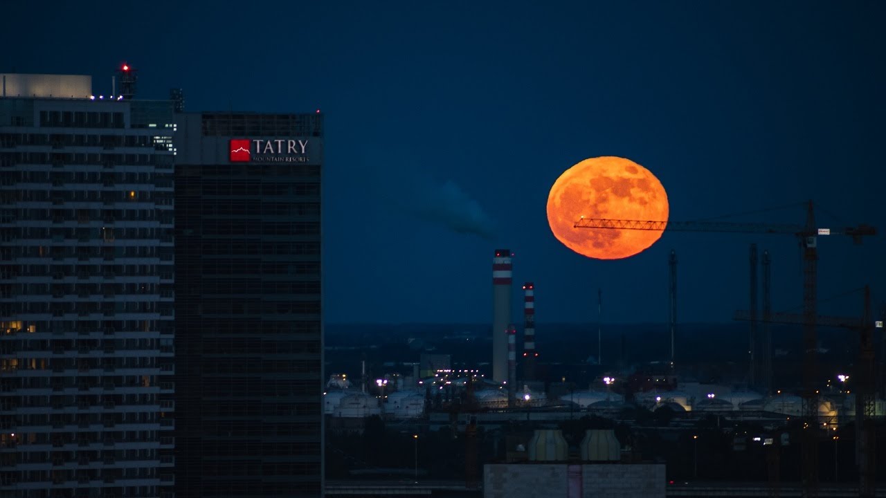 Super Moon - Bratislava 2021