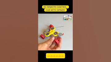Rc remote control car making with spiner #viral #amazing