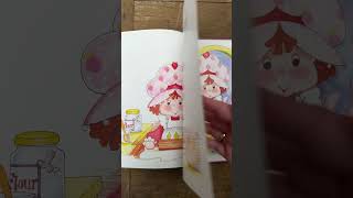 Vintage 1983 Storybook Strawberry Shortcake and the Crazy Baking Contest #strawberryshortcake
