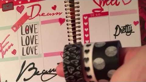 Valentine PWM recollections spiral planner