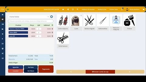 Sistema Gestão Barbearia e Salão com Pdv  Agenda Script Php