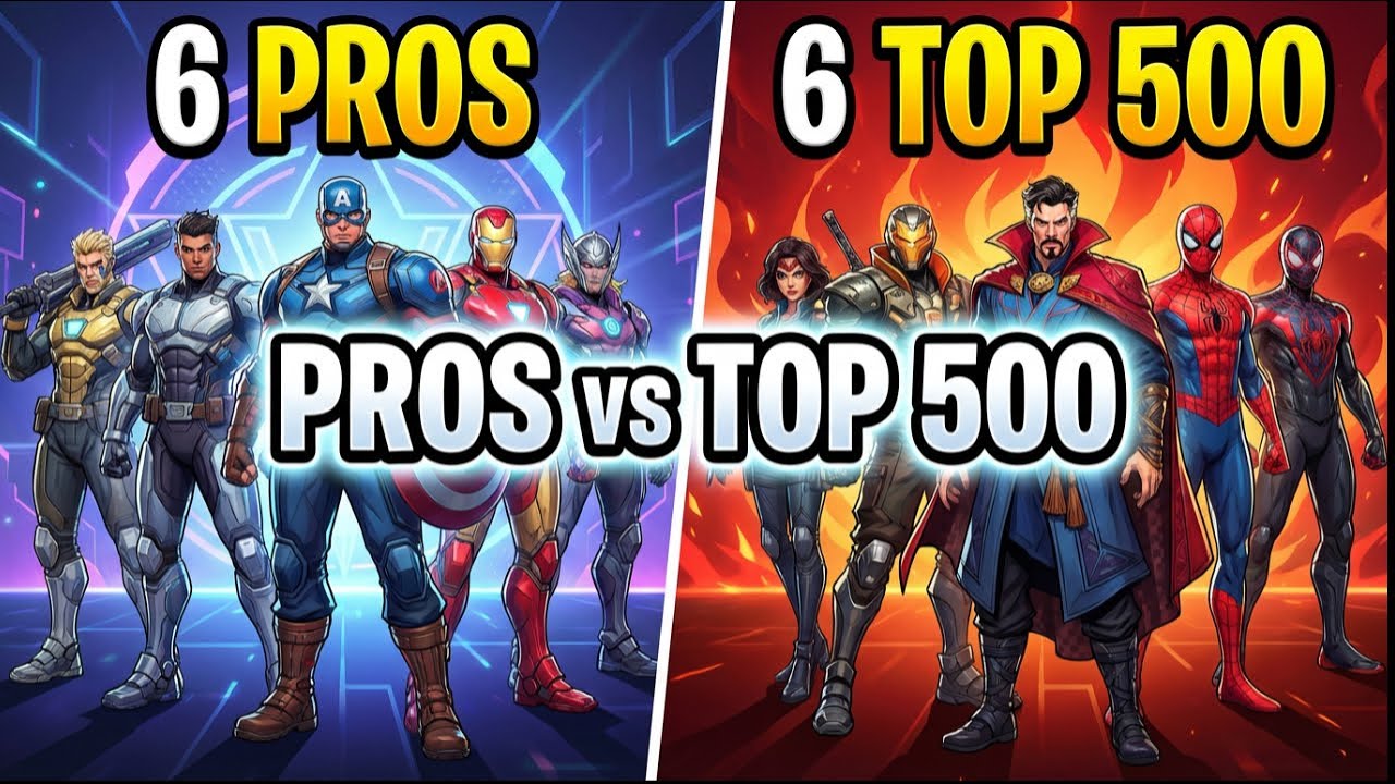6 PROS vs 6 TOP 500 PLAYERS… This Got INSANE