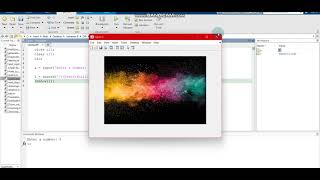 How to take an input ? | how to display a matrix of an image?