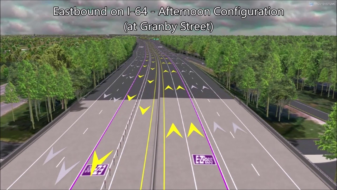Hampton Roads Express Lanes Afternoon YouTube