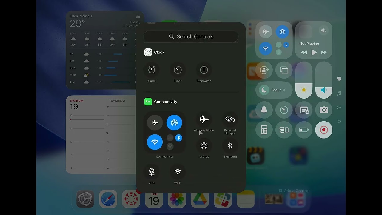 Запись экрана на iPad