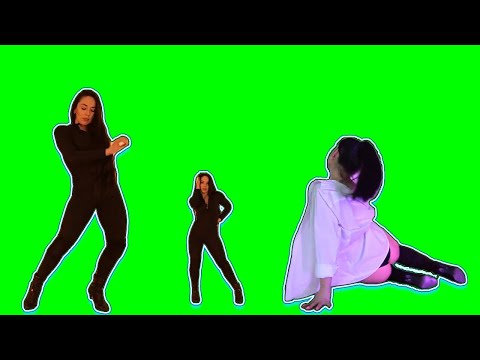 STRIP DANCE PLASTIC HIGE HILL GO GO FOOTAGE GREEN SCREEN