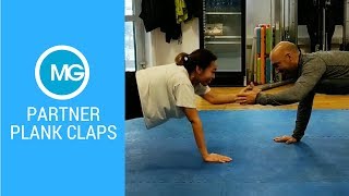 Partner Plank Claps - Exercise of the Week | MG Osteopathy