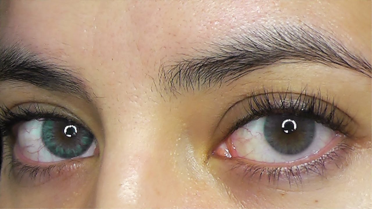 Siesta Iris Blue vs Siesta Halo Sky Color Contact Comparison