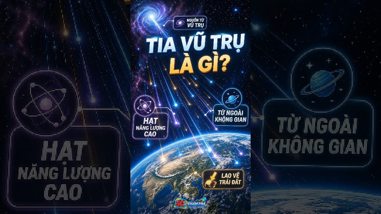 Tia vũ trụ là gì và chúng đến từ đâu?