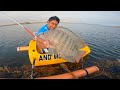 PESCA Y CEVICHE DE TILAPIA - pesca con canoa kayak - fishing net