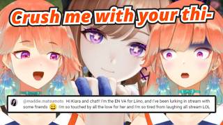 Kiara Was Being Thirsty When The Character's VA Sent A Message screenshot 5