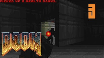 Doom E1M3: Toxin Refinery [Knee-Deep in the Dead Walkthrough PC]