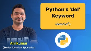 P119 - Del Keyword in Python [తెలుగు]