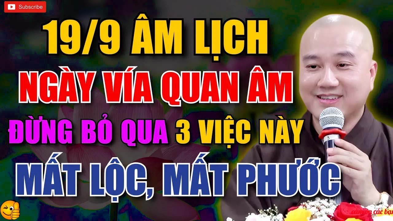 3 Việc Phải Làm Trong Ngày Vía Quan Âm – Bỏ Qua Mất Lộc, Giảm Phước Tức Thì   Thích Pháp Hòa