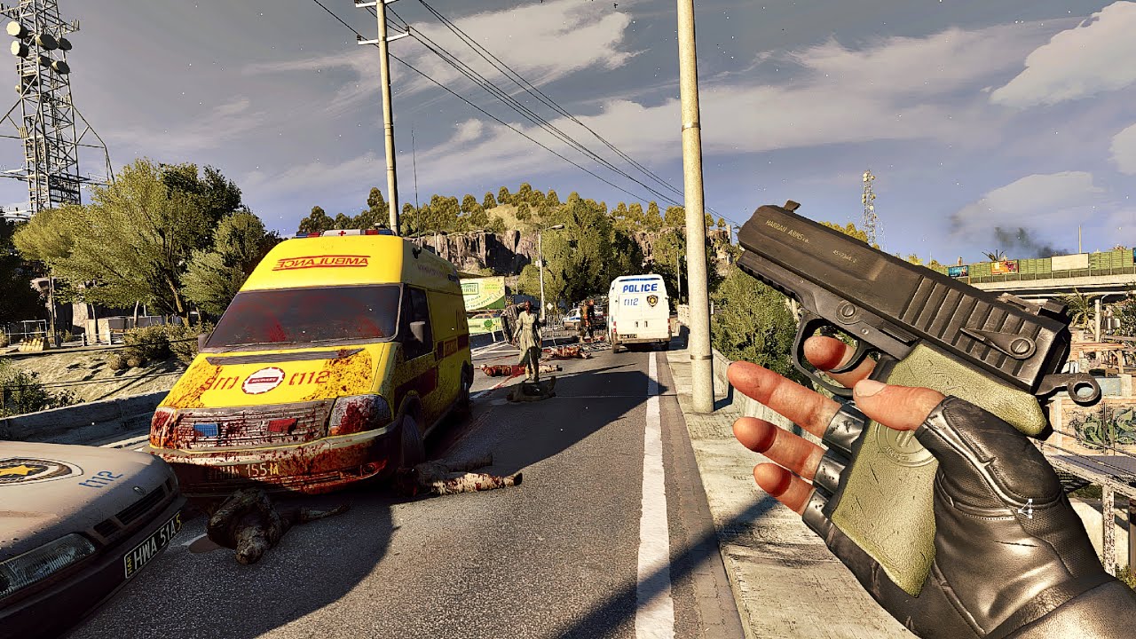 Dying Light Brutal Kills Compilation - Free Roam PC Gameplay